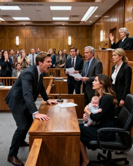 Podczas rozprawy rozwodowej mój mąż wskazał na mnie, gdy trzymałam naszego syna, i powiedział: „Zabierz swoje dziecko i wynoś się stąd!”. Jednak gdy sędzia odczytał listę moich spadków, cała sala sądowa ucichła… a jego pewność siebie legła w gruzach.