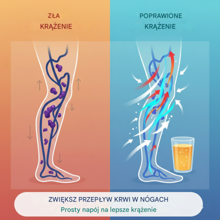 SZYBKO POPRAW KRĄŻENIE W NÓGACH — KOMPLETNY PRZEWODNIK PO NATURALNYCH NAPOJACH
