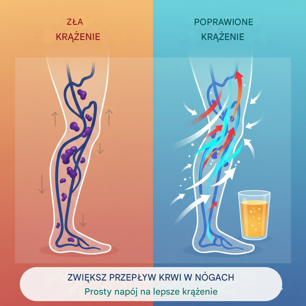 SZYBKO POPRAW KRĄŻENIE W NÓGACH — KOMPLETNY PRZEWODNIK PO NATURALNYCH NAPOJACH