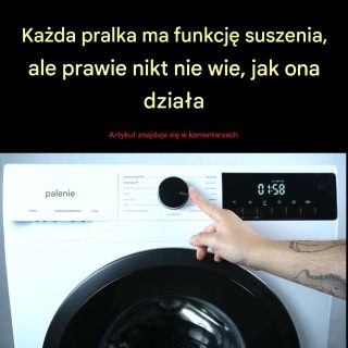 Każda pralka ma funkcję suszenia, ale prawie nikt nie wie, jak ona działa