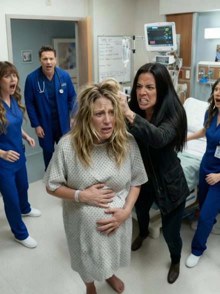 Gdy leżałam w szpitalnym łóżku, trzymając jedną rękę na moim ciężarnym brzuchu, ona wpadła i syknęła: „Myślisz, że noszenie jego dziecka czyni cię nietykalną?”. Zanim zdążyłam krzyknąć, złapała mnie za włosy i popchnęła na ziemię.