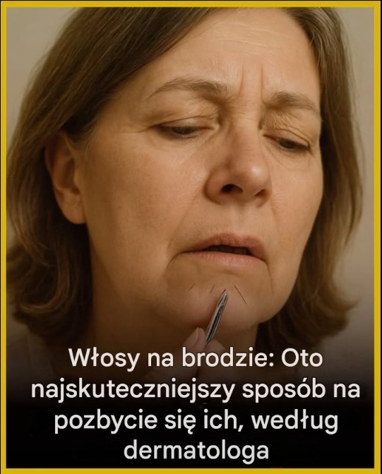 Dlaczego na brodzie rosną mi włosy?