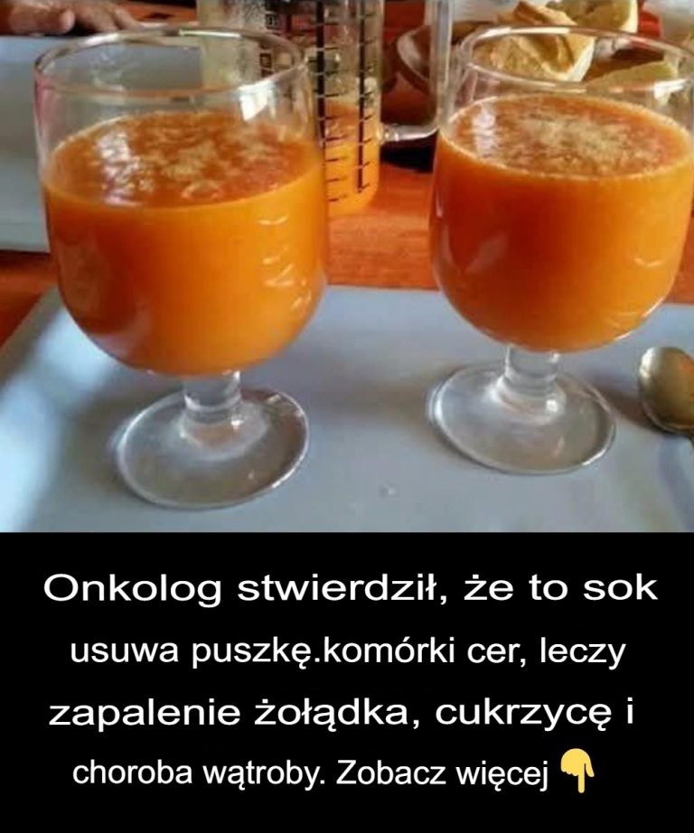 Onkolog stwierdził, że sok ten usuwa komórki rakowe, leczy zapalenie błony śluzowej żołądka, cukrzycę i choroby wątroby.