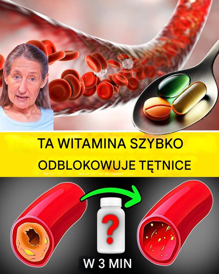 Najlepsze witaminy oczyszczające tętnice i poprawiające przepływ krwi