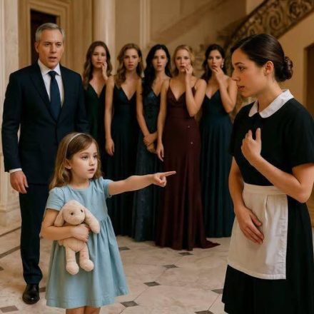 Miliarder zaprosił modelki, żeby jego córka wybrała sobie nową mamę — ale dziewczynka wskazała na gosposię i powiedziała: „Chcę, żeby to ona była moją mamą”.