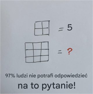 Ile kwadratów jest na obrazku?