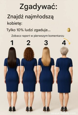 Test: Znajdź najmłodszą kobietę. Tylko 10% zgadnie!