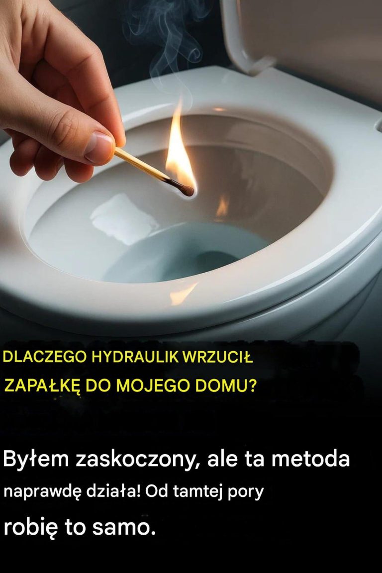 Zdziwiłem się, kiedy hydraulik zapalił zapałkę i wrzucił ją do mojej toalety. Problem się pojawia, że ​​ta sztuczka naprawdę działa i ja też z niej korzystam.