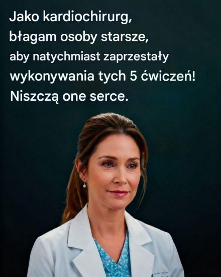 Seniorzy, błagam was, przestańcie wykonywać te 5 ćwiczeń, które powoli niszczą wasze serce