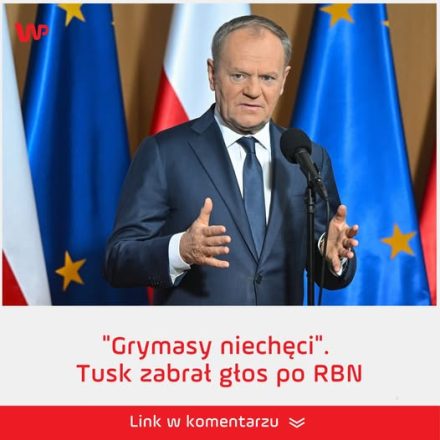 Tusk wbija szpilę Nawrockiemu. To dlatego wyszedł z RBN