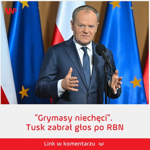 Tusk wbija szpilę Nawrockiemu. To dlatego wyszedł z RBN