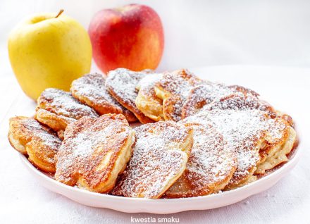 Racuchy ze skyru z jabłkami