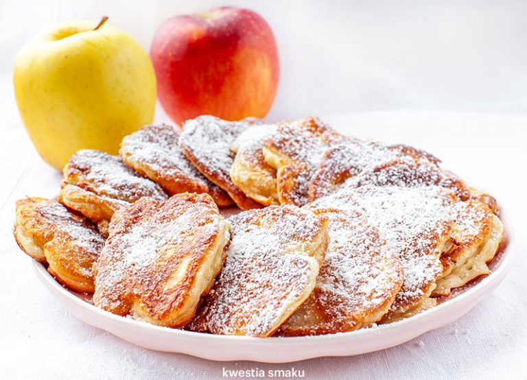 Racuchy ze skyru z jabłkami